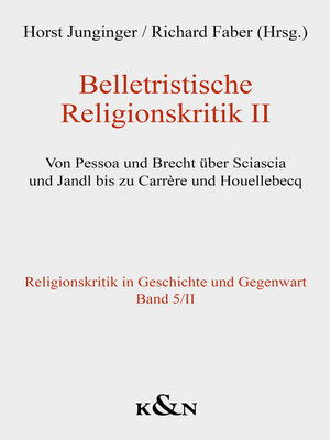 cover image of Belletristische Religionskritik II